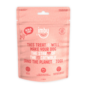 IMBY, Dog Treats for Skin & Coat, 100g
