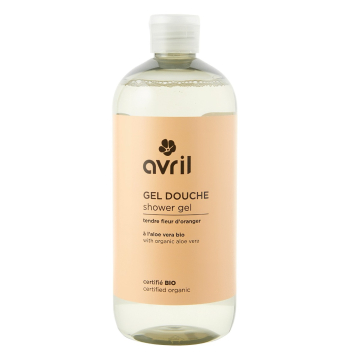 Avril BIO, Organic Shower Gel with Aloe Vera, Tender Orange Blossom , 500ml