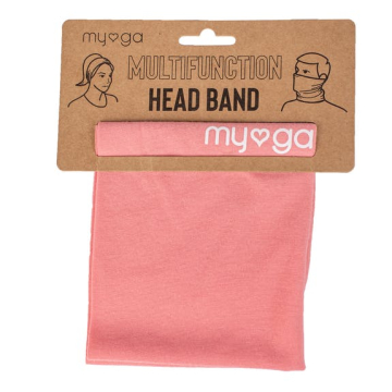 Myga, Multi-functional Head Band Indian Red, Size Medium