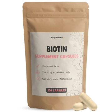 Cupplement, Biotin, 10000 mcg, 100 Capsules