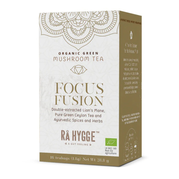 RA Hygge, BIO Focus Fusion, Green Tea with Lion's Mane, 16 Bags