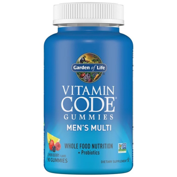 Garden of Life, Vitamin Code, Men's Whole Food Multivitamin, 90 Gummies