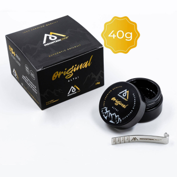 MountainDrop, Original 100% Pure Natural, Altai Shilajit Resin, 40g