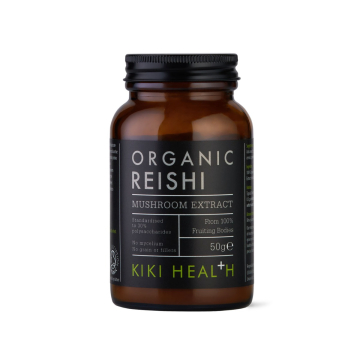 Kiki Health, Organic Reishi Mushroom Extract Powder, 50g