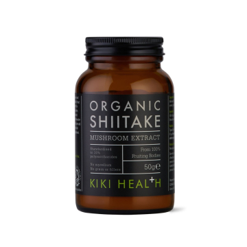Kiki Health, Organic Shiitake Mushroom Extract Powder, 50g
